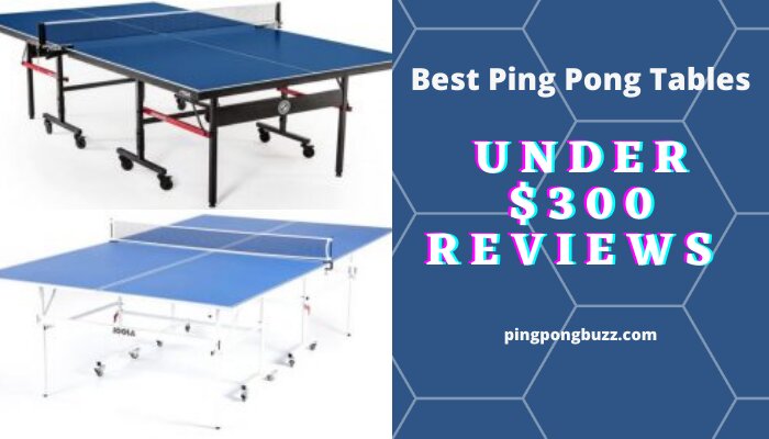 TOP RATED Best Ping Pong Tables Under 300 Reviews