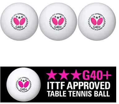 Butterfly G40+ Table Tennis Balls