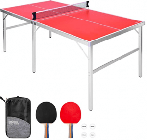 GoSports Midsize Table Tennis Game Set