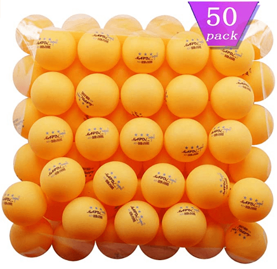 MAPOL 3-Star Premium Ping Pong Balls