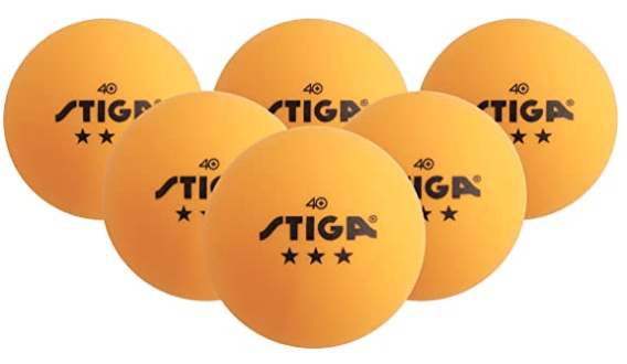 STIGA 3-Star Table Tennis Balls
