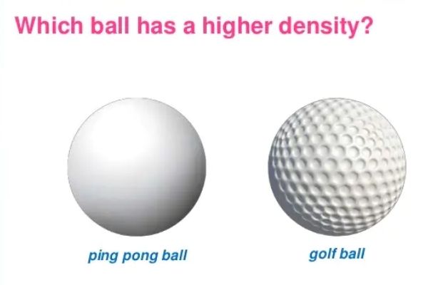 Does the weight of the ball affect the displacement of the dice