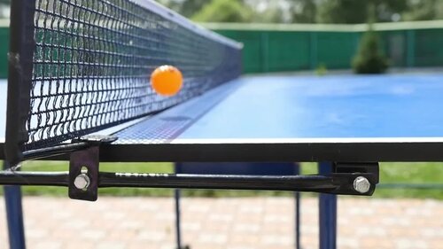 Ball Hit The Net In Ping Pong
