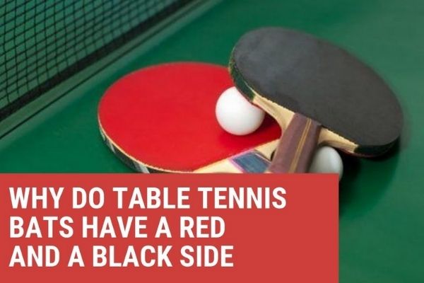  table tennis red or black forehand