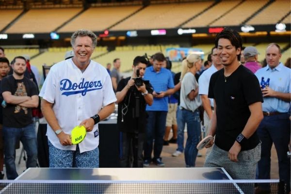 Will Ferrell Ping Pong balls - balls of furry