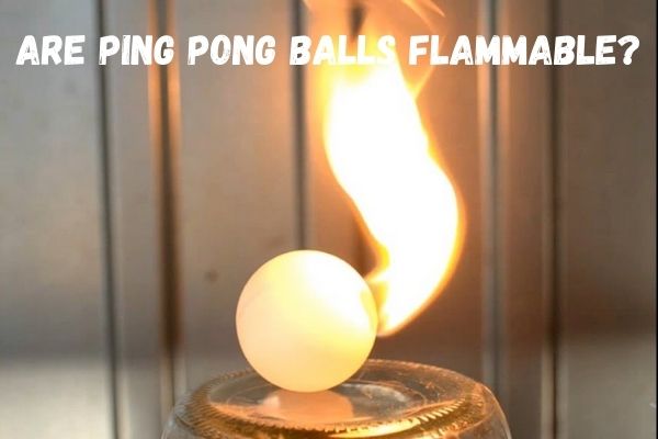  what gas is inside a ping pong ball