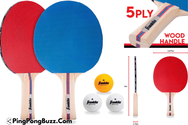 Best Franklin Sports Table Tennis Racket Set Buying guide