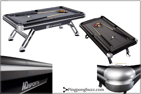 Check price for MD Sports Snooker Table on amazon