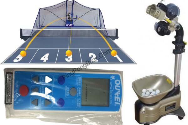 Oukei Digital Table Tennis Robot 2700-07b Check price on amazon