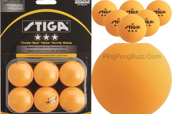 Top Best STIGA 3-Star Table Tennis Balls Ratings