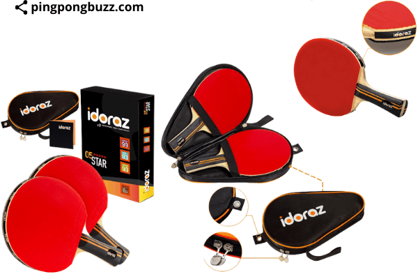 Idoraz Table Tennis Professional Racket for sale