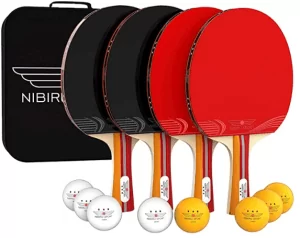 Nibiru Sports Ping Pong Paddle Set