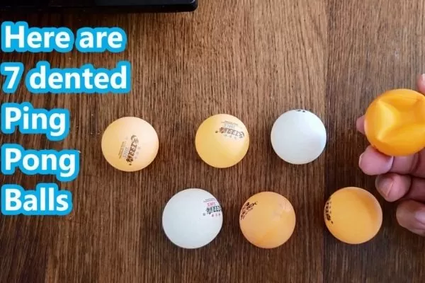 Why can a Dented Ping Pong Ball Sometimes be Repaired by Heating it?